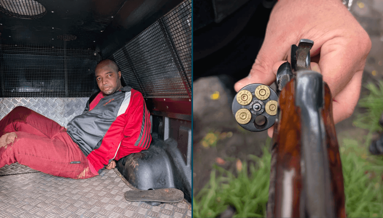 O homem foi preso pouco tempo após o crime