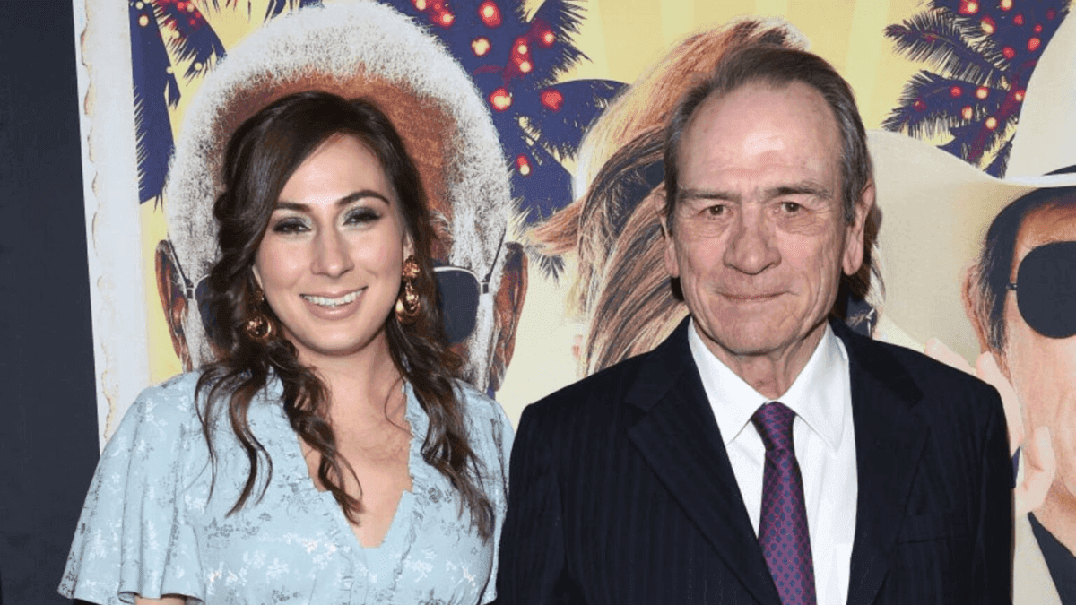 Tommy Lee Jones e a filha, Victoria