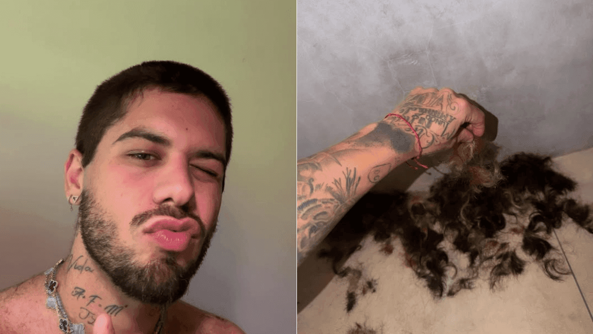 Zé Felipe choca ao mudar visual