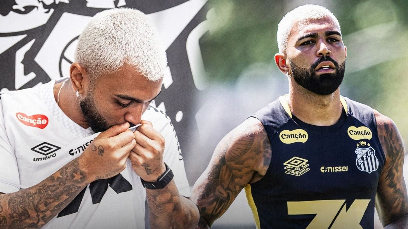 Gabigol é o novo atacante do Santos para 2026