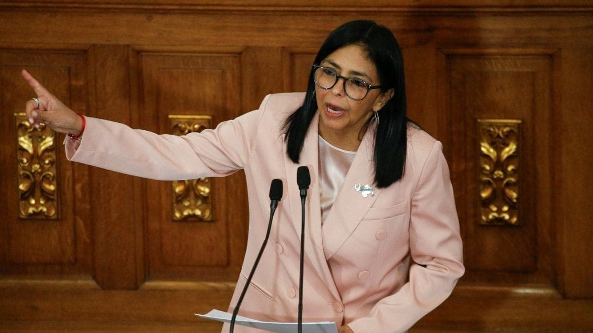 Vice-presidente da Venezuela Delcy Rodriguez