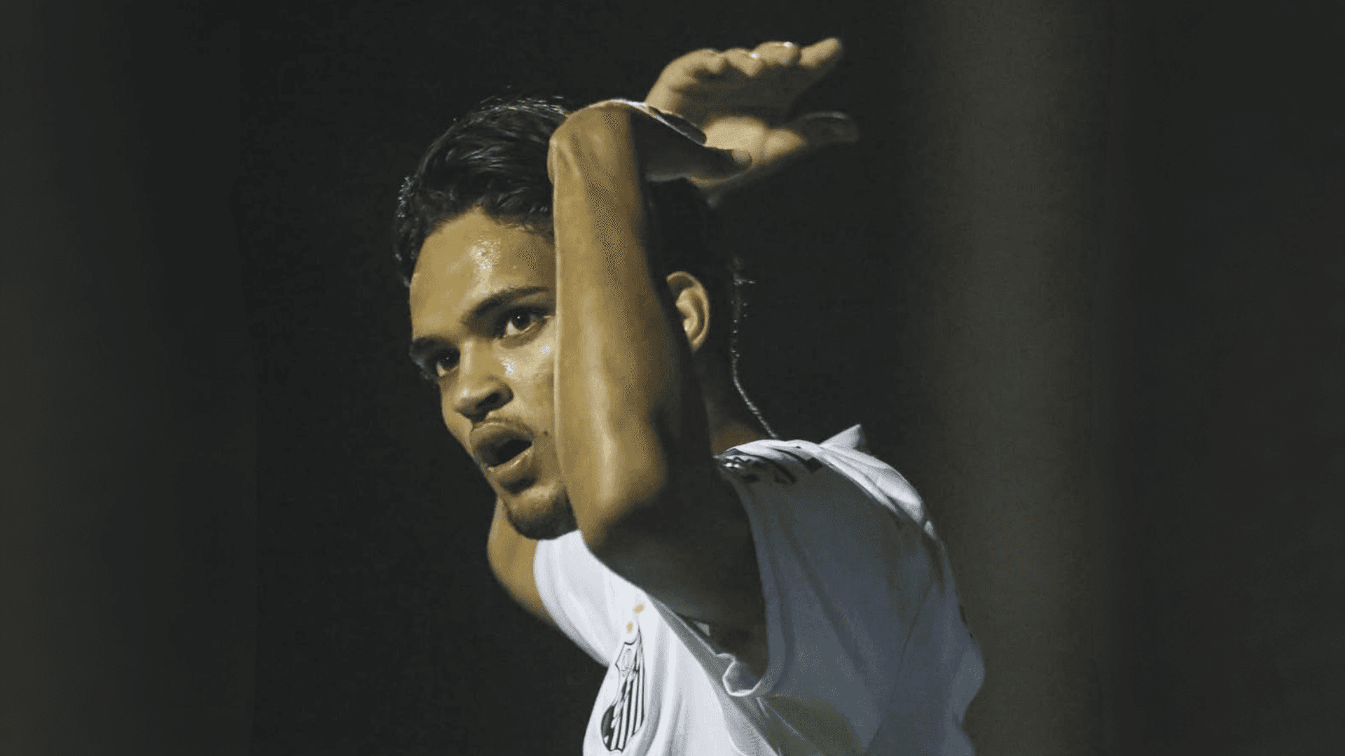 Mateus Xavier, atacante do Santos na Copinha