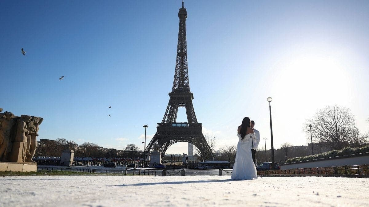 Neve na França