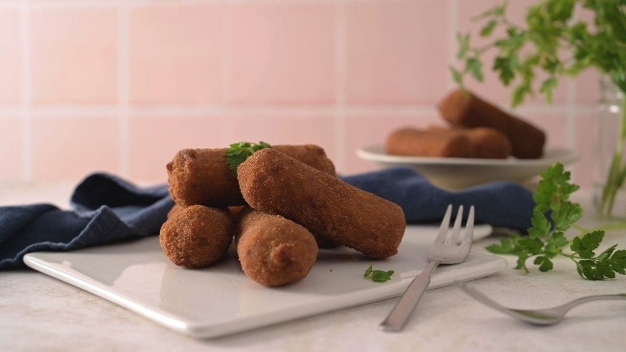 Bolinho de salmão