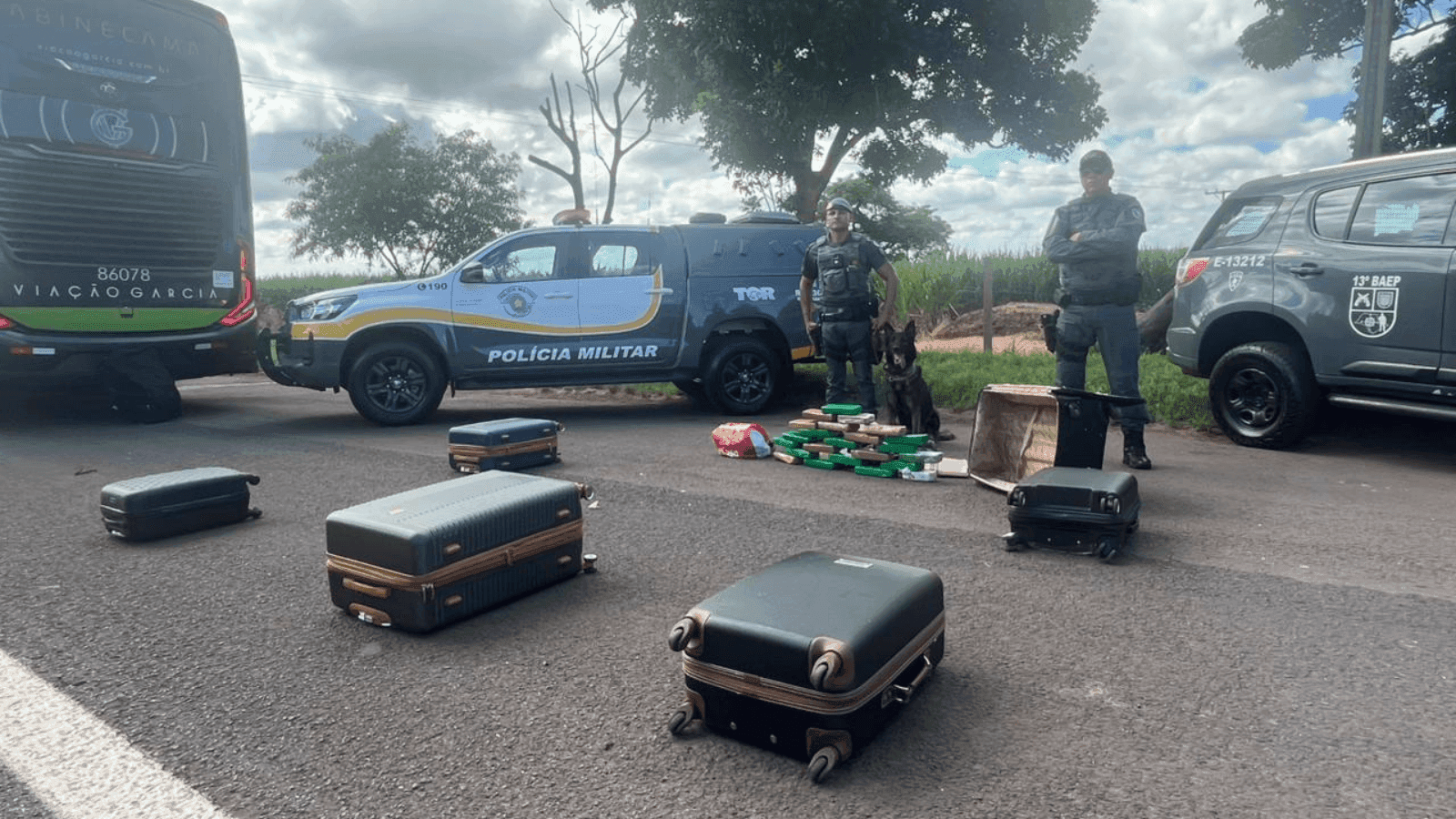 A abordagem foi na Rodovia Orlando Quagliato