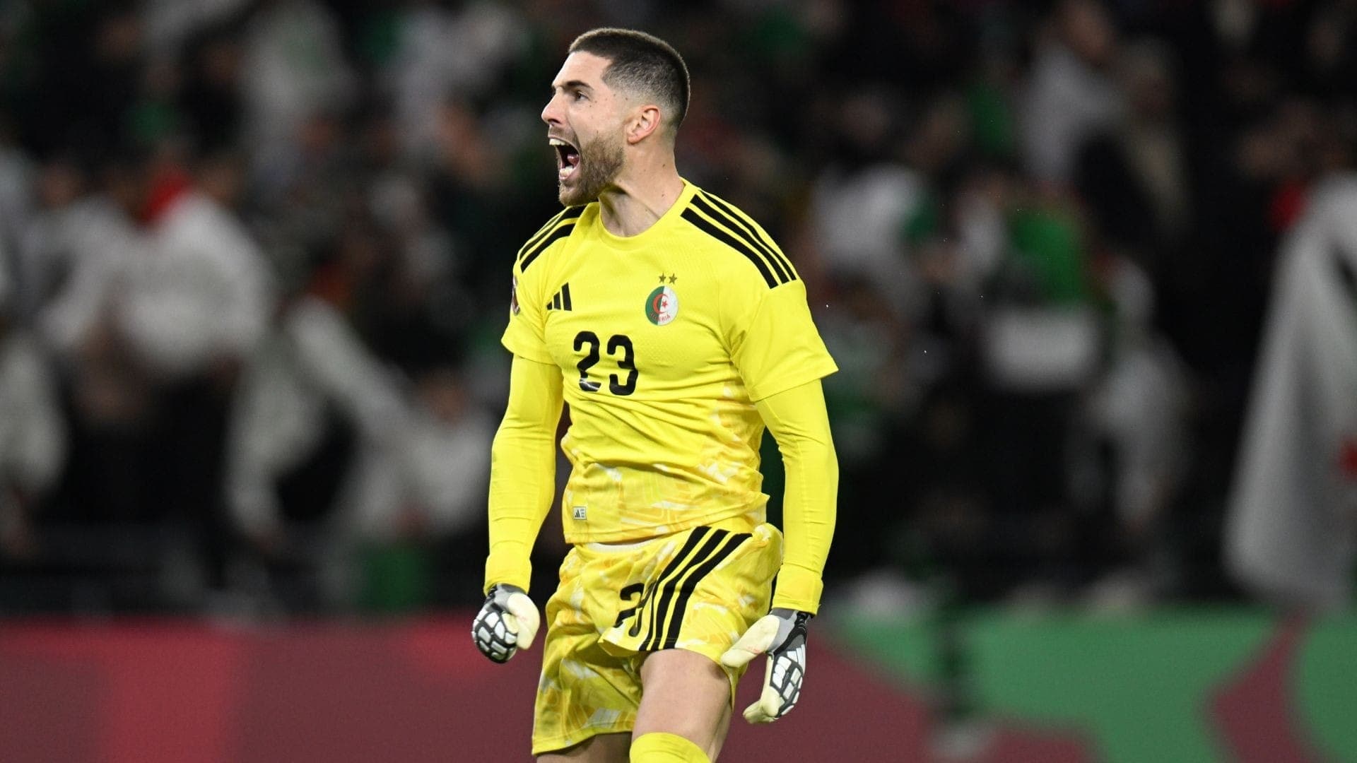 Luca Zidane pela seleção da Argélia