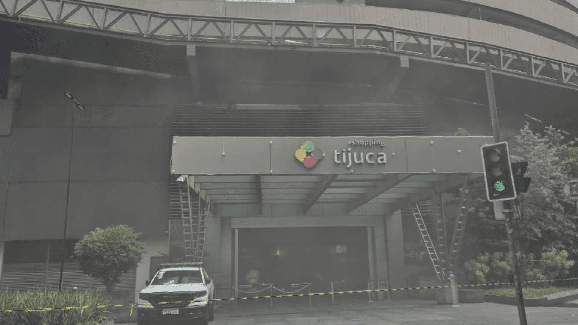 Shopping Tijuca após incêndio em em loja