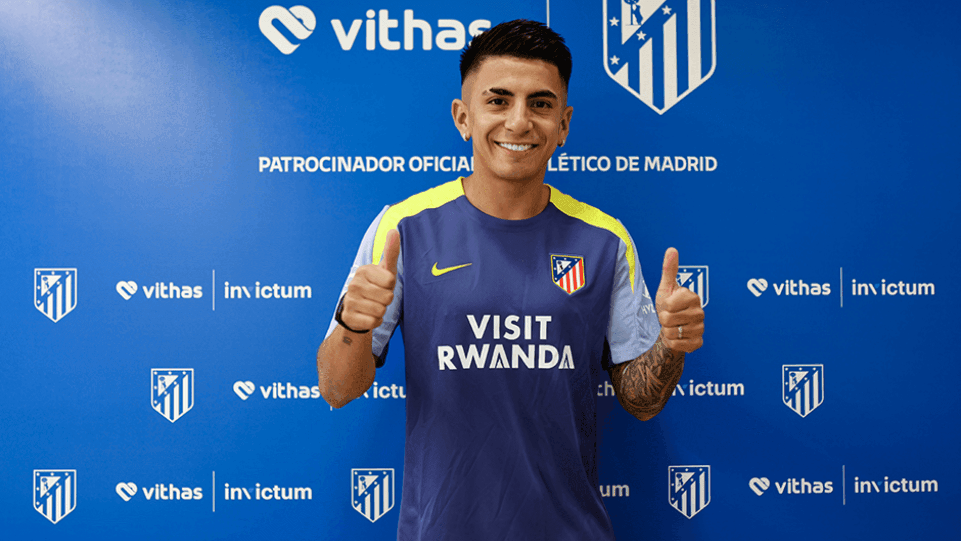 Thiago Almada, meia do Atlético de Madrid