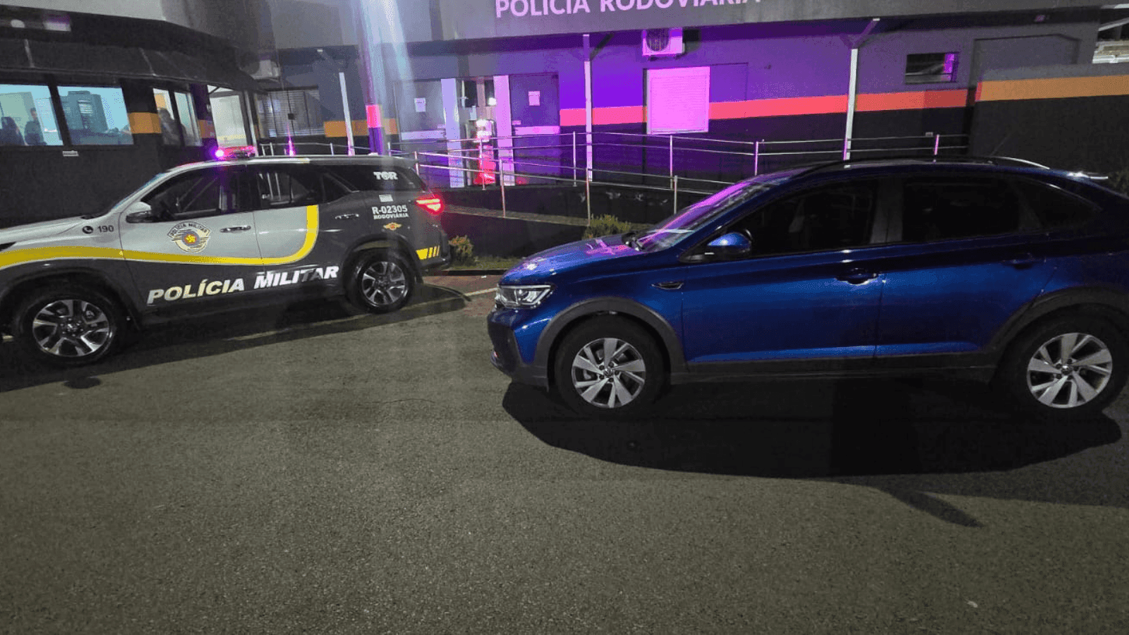 A abordagem foi na Rodovia Orlando Quagliato