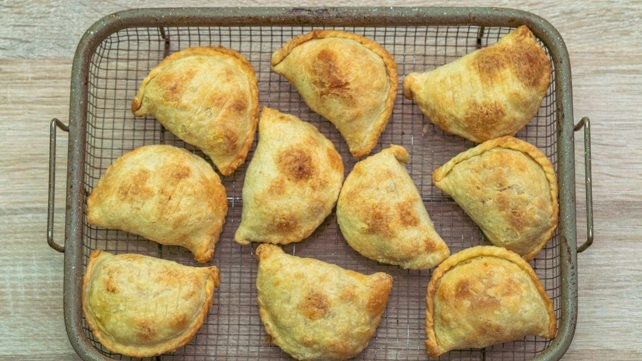 Pastel de palmito assado