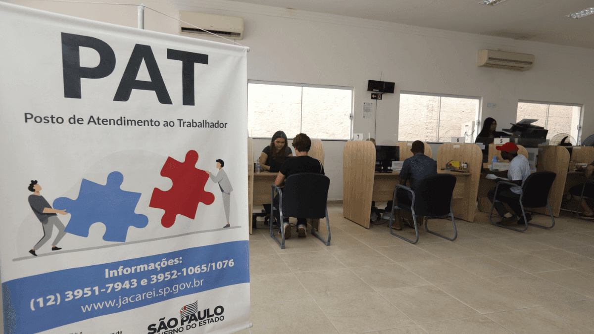 PAT de Jacareí tem mais de 80 vagas abertas de emprego