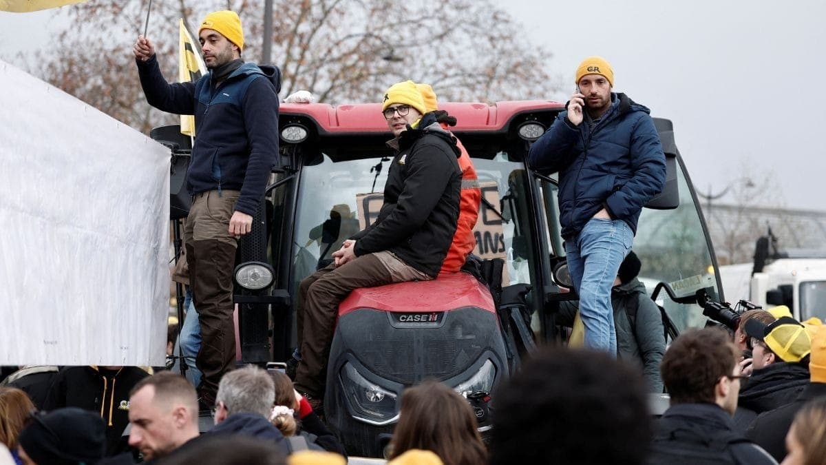 Protesto na França