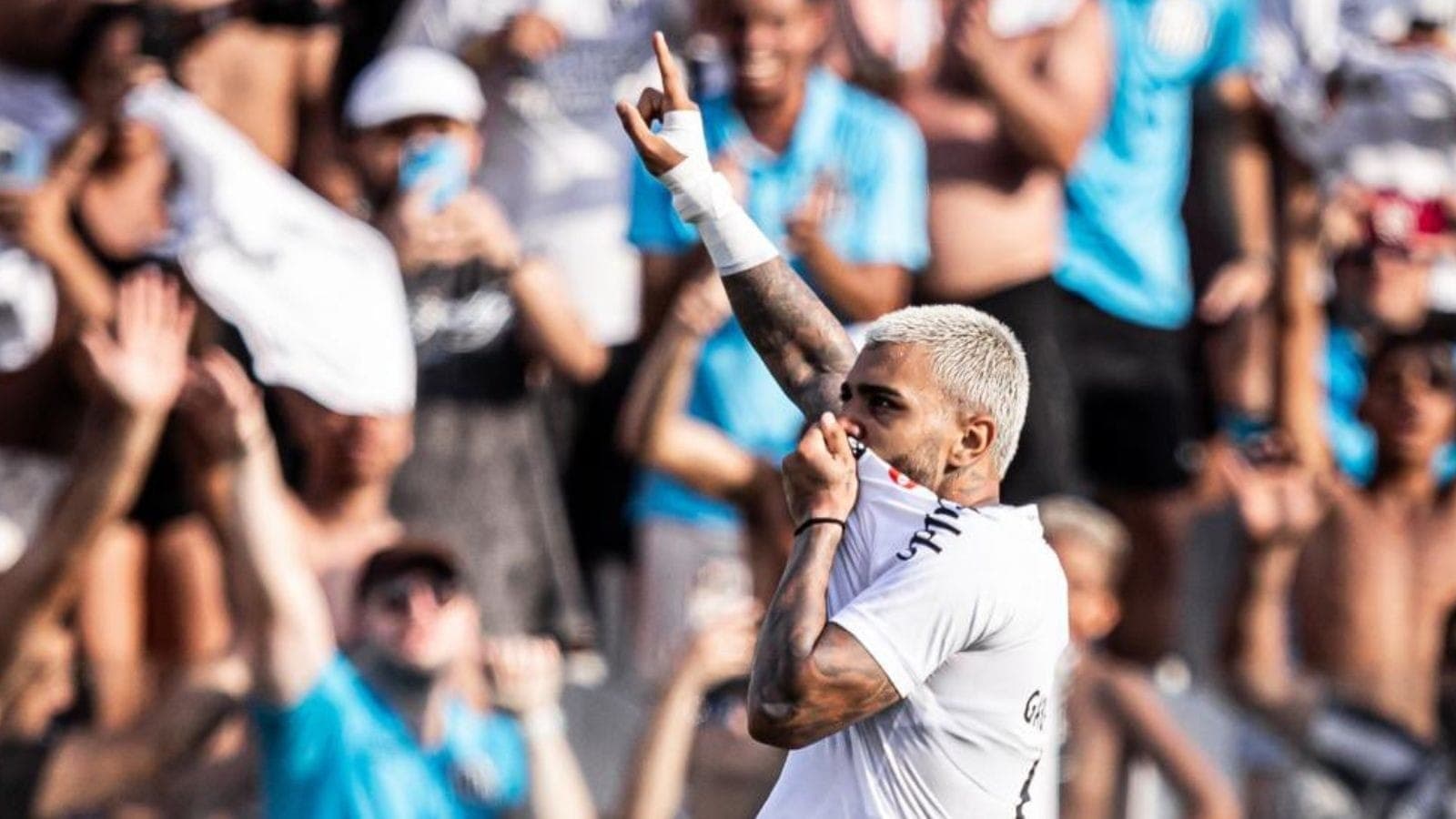Gabigol em Santos x Novorizontino