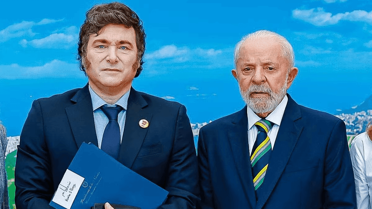 Javier Milei e Lula no G20