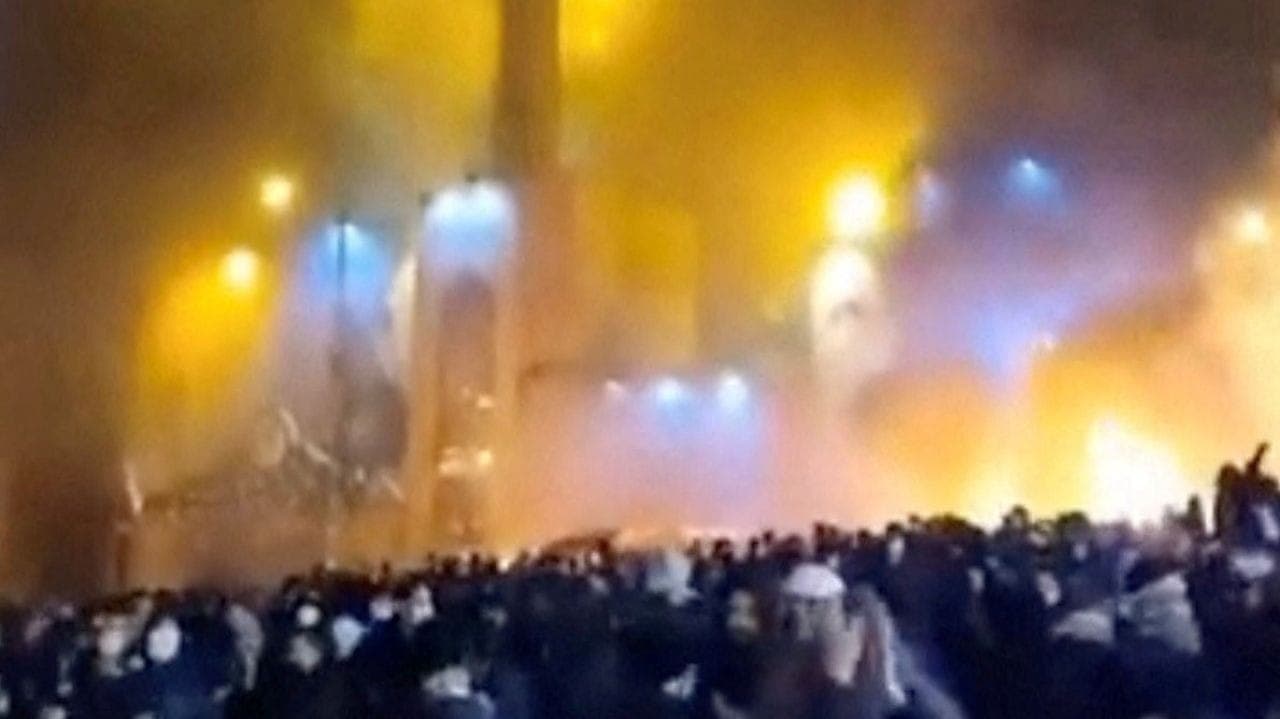 Protestos de iranianos em Teerã