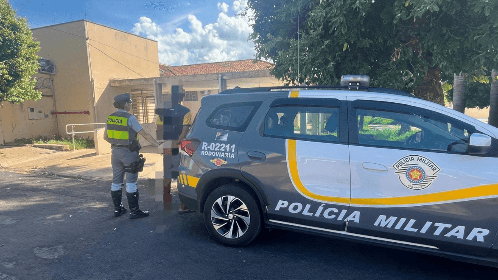  A abordagem foi na Rodovia Raposo Tavares