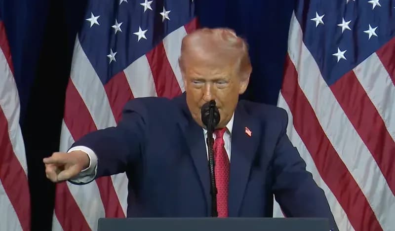 Trump eleva o tom