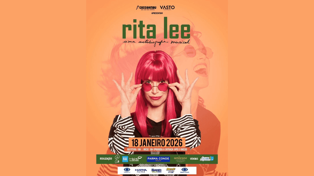 Musical inspirado em Rita Lee chega a São José dos Campos