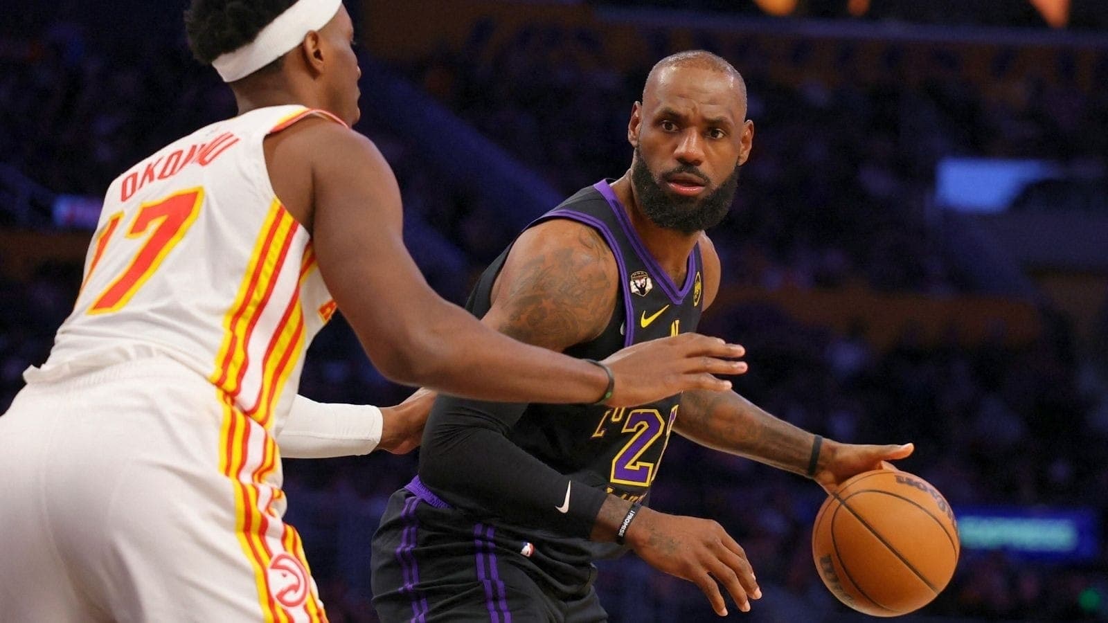 Lebron James, jogador do Lakers