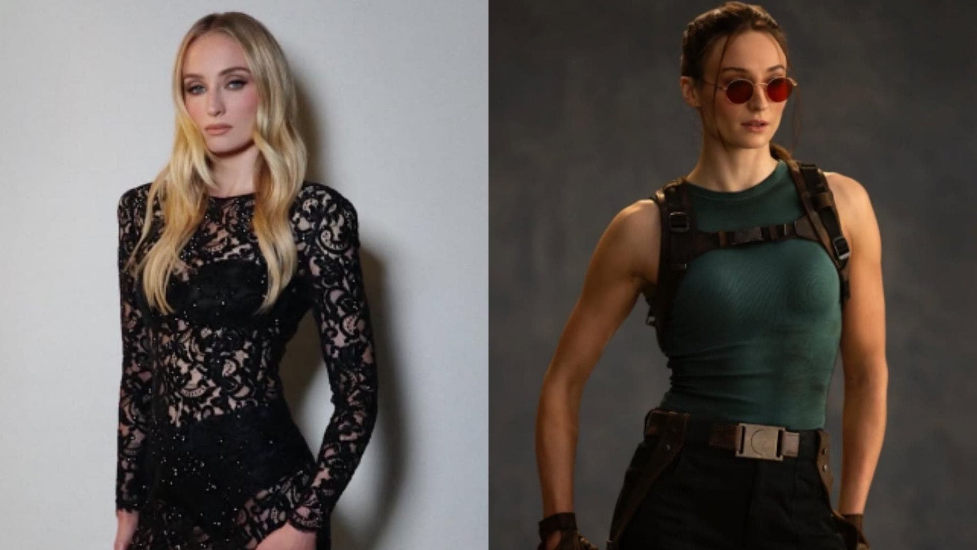 Sophie Turner como Lara Croft