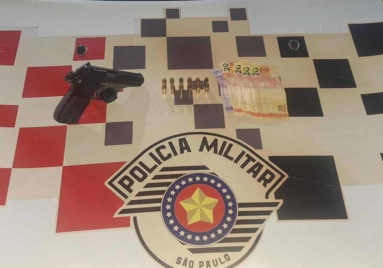 PM prende homem com arma de fogo na zona leste de São José dos Campos