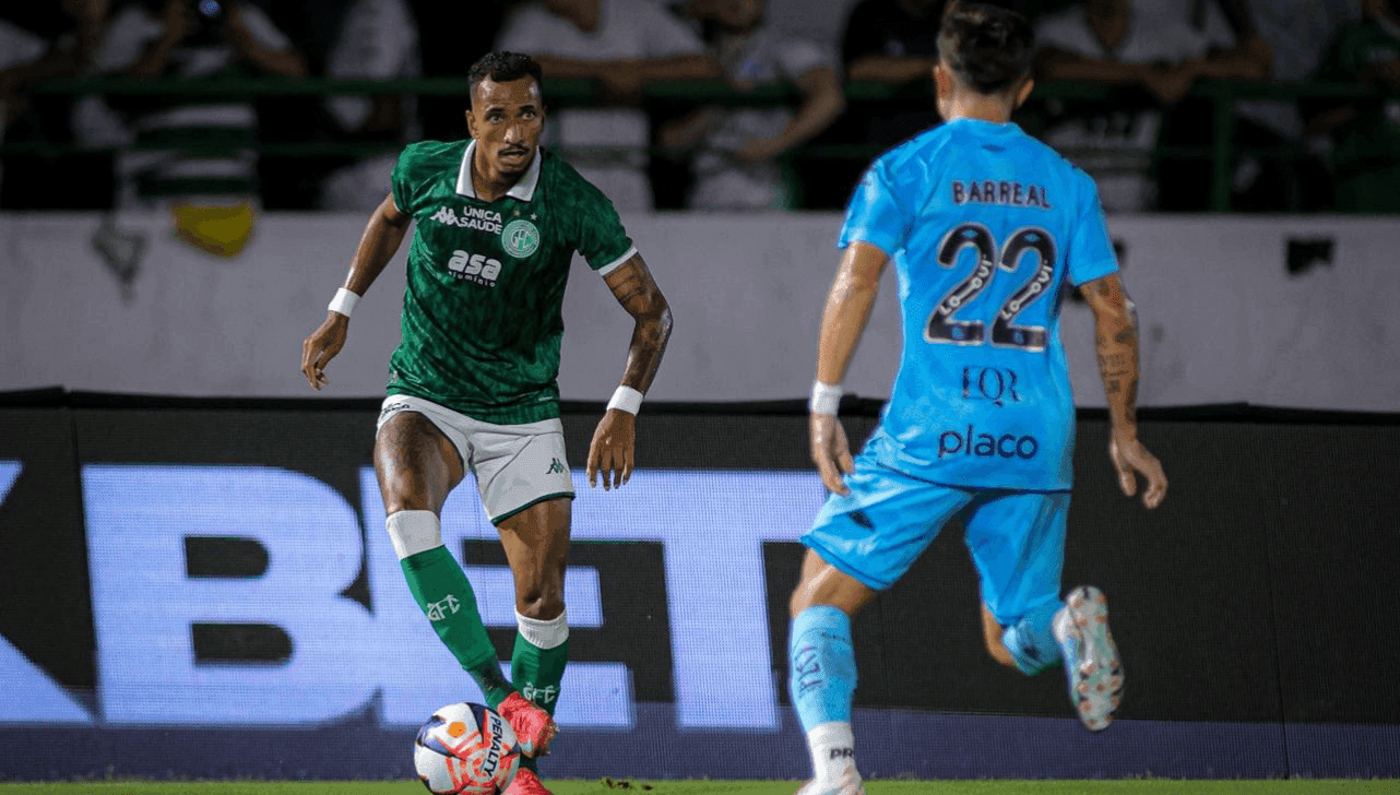 Guarani empata com Santos no último lance 