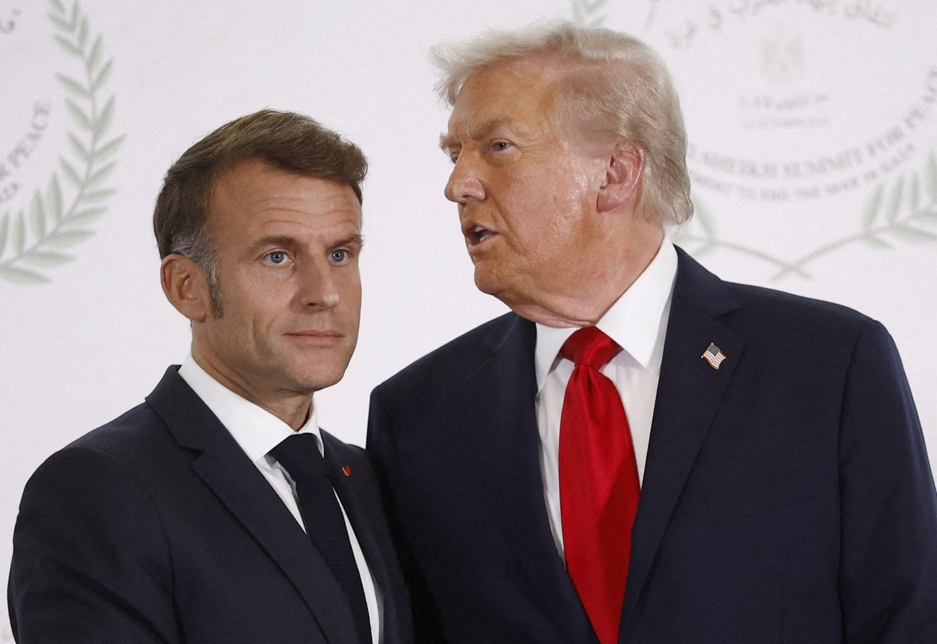Emmanuel Macron e Donald Trump