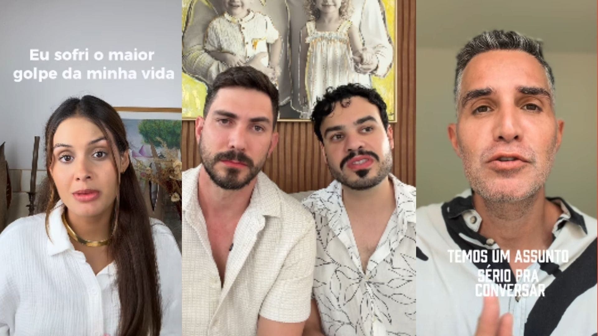 Influenciadores alegam que sofreram golpe