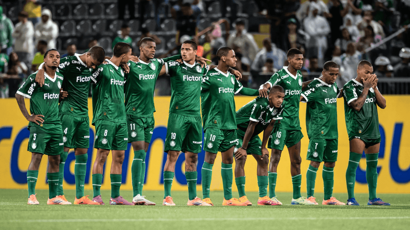 Palmeiras perdeu para o Ibrachina nos pênaltis