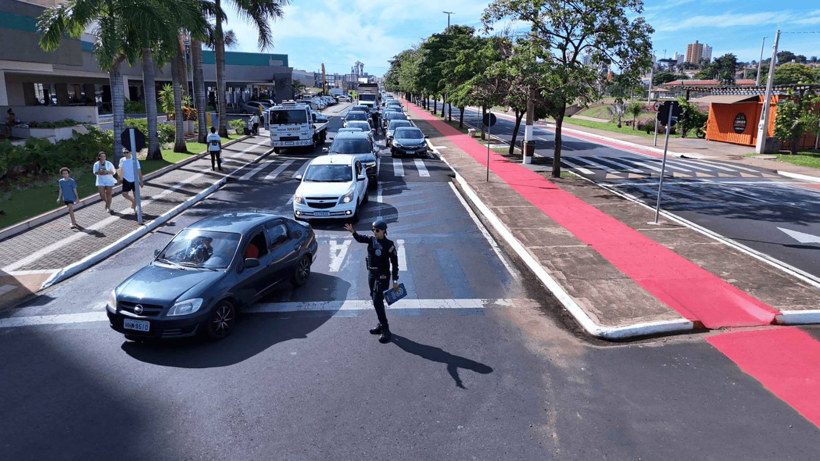 A cidade realiza a Operação Mobilidade Turística