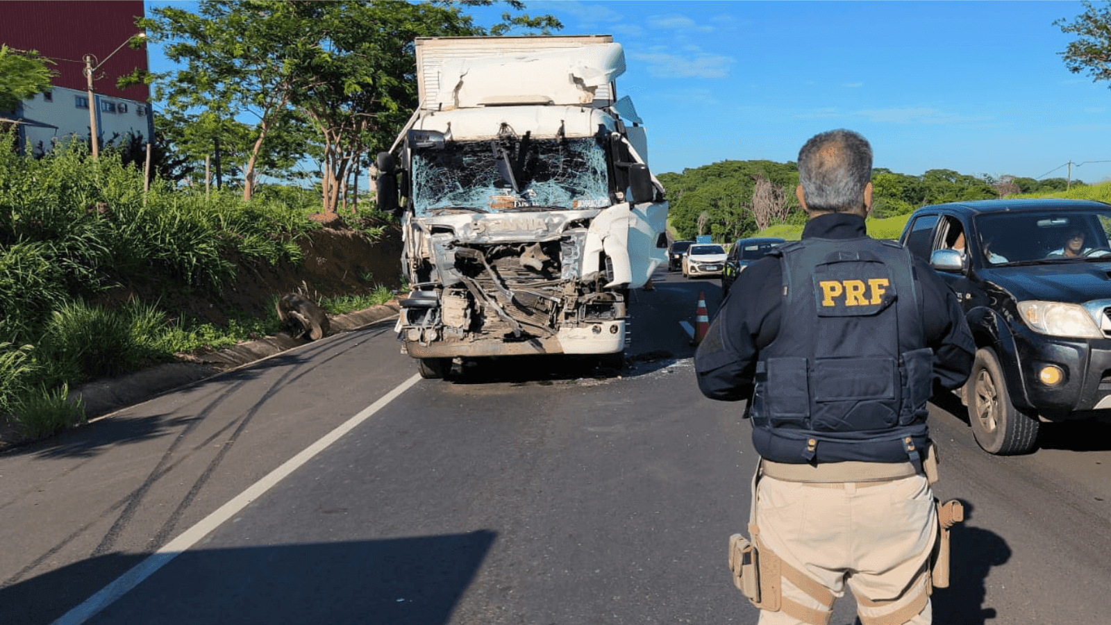 O acidente foi na BR153 perto de Bady Bassitt