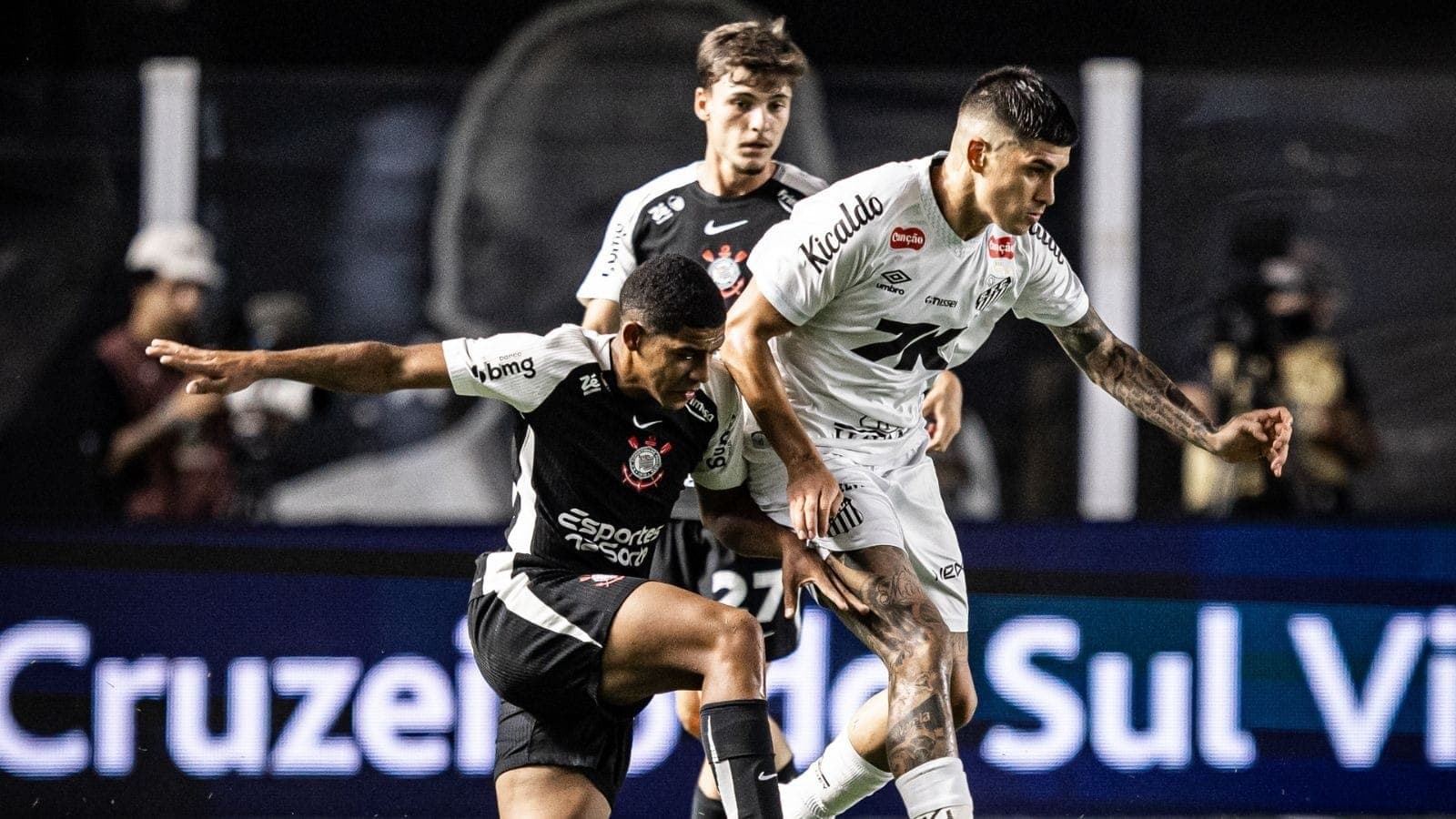 Santos x Corinthians pelo Brasileirão de 2025