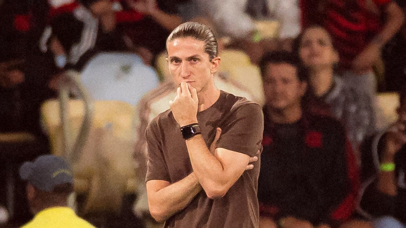 Filipe Luís, treinador do Flamengo