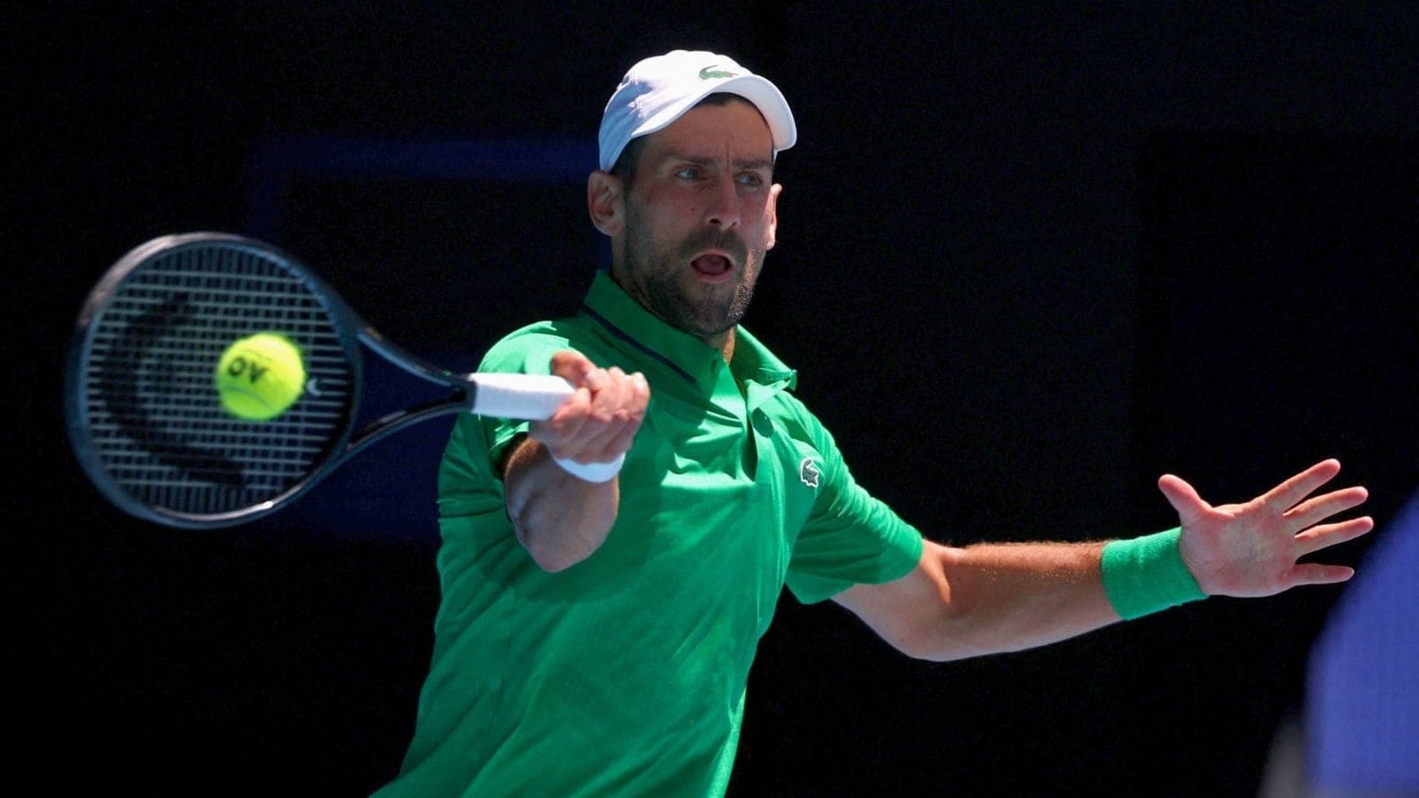 Novak Djokovic, no Australian Open