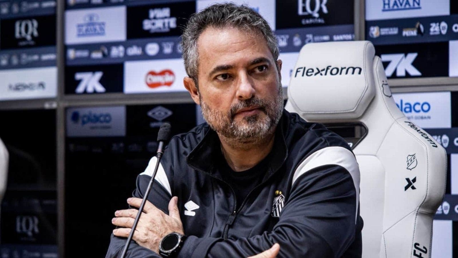 Alexandre Mattos, diretor de futebol do Santos
