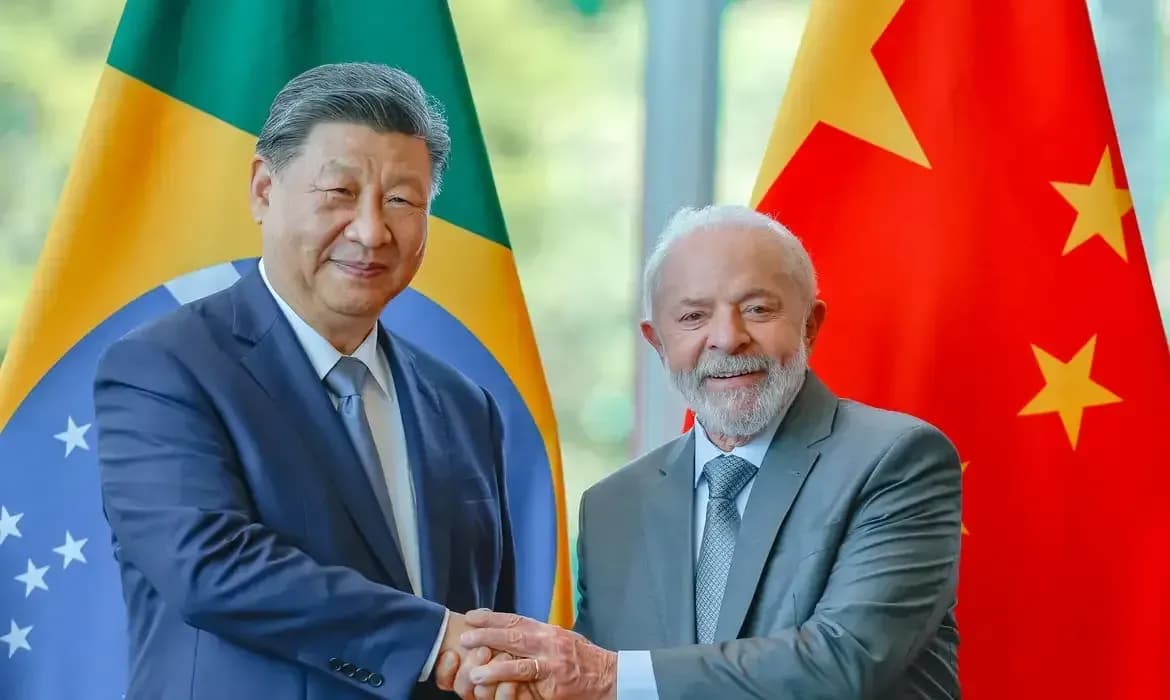 Presidente Lula e Xi Jinping