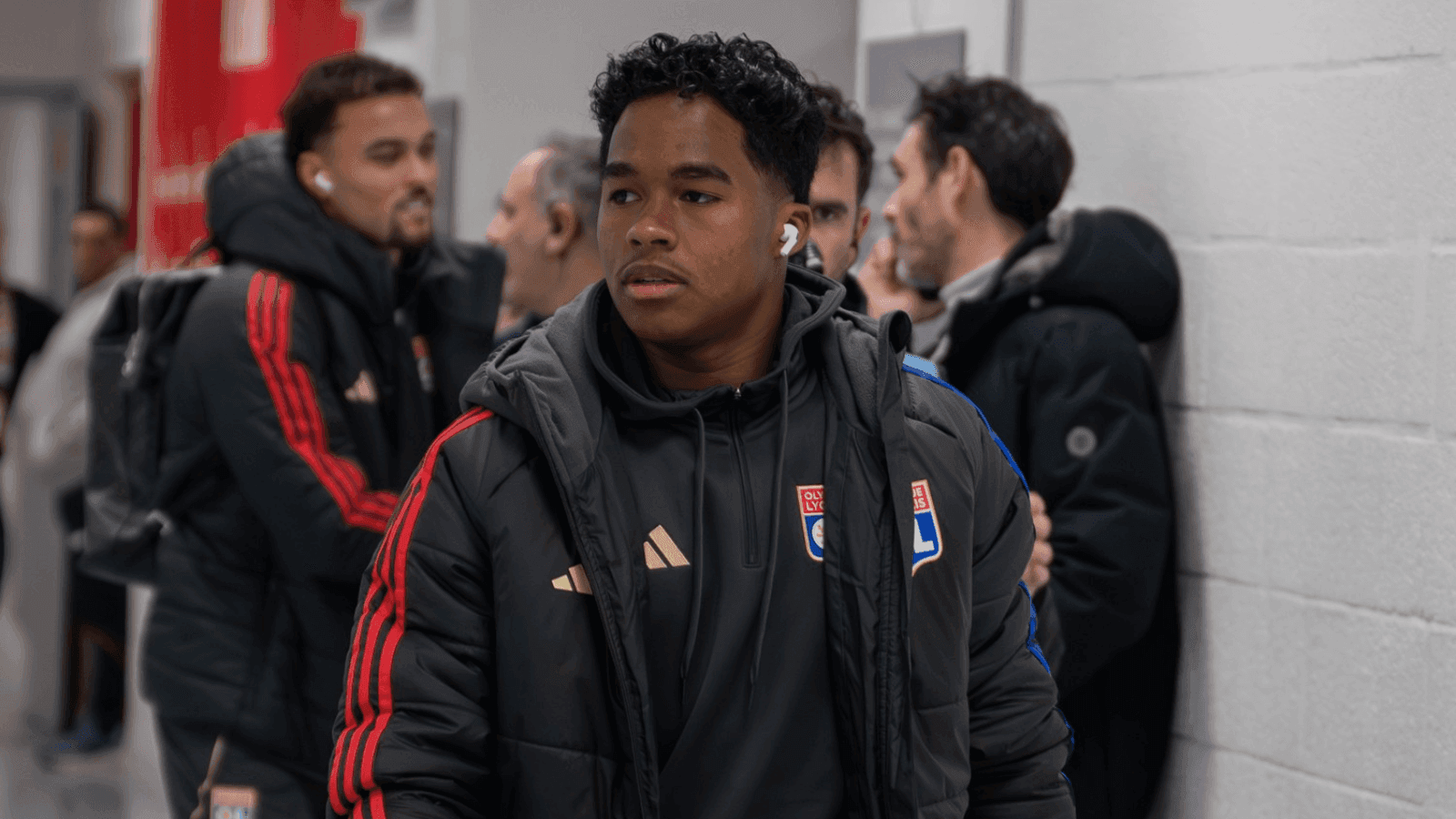 Endrick em ação pelo Lyon 