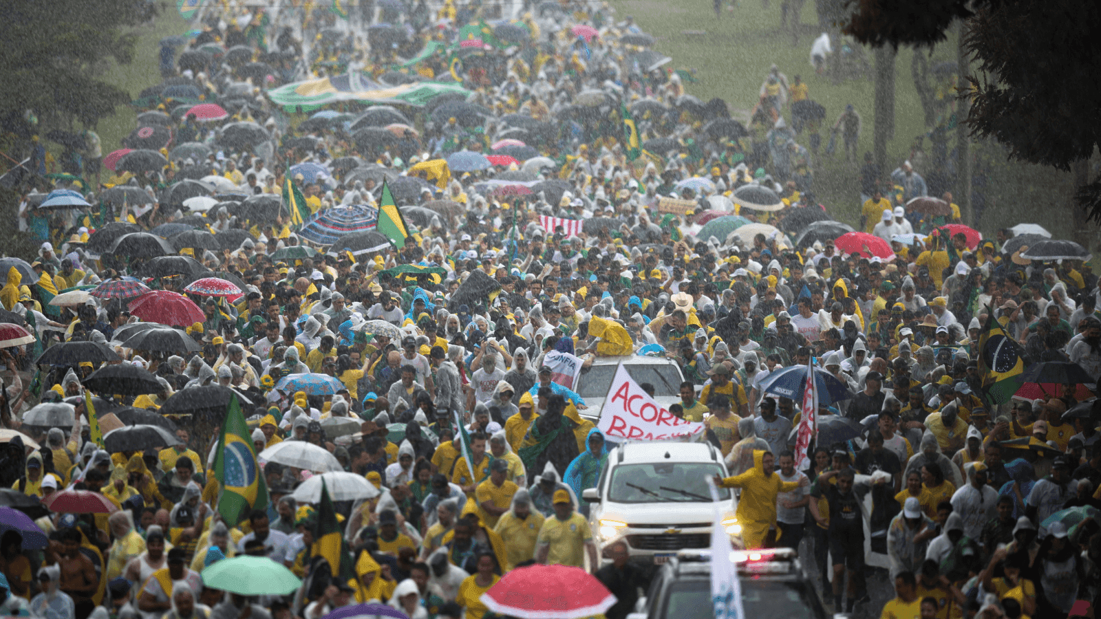 Manifestação no DF neste domingo