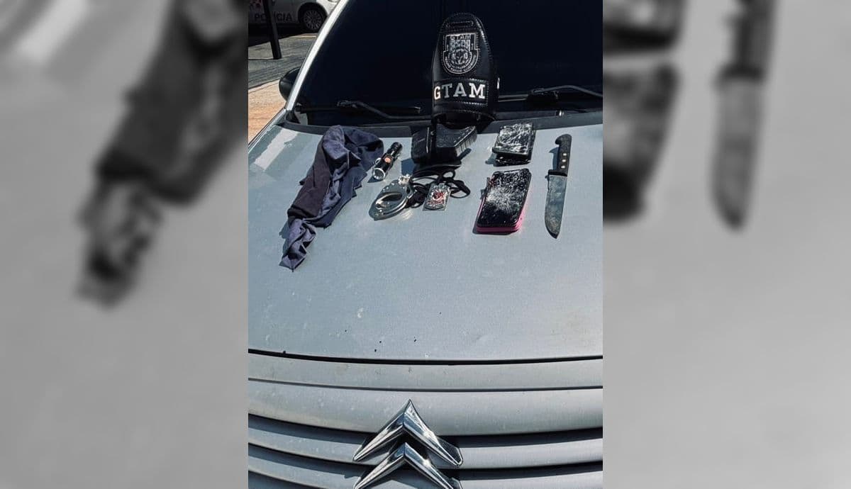 Sequestro acaba em perseguição 