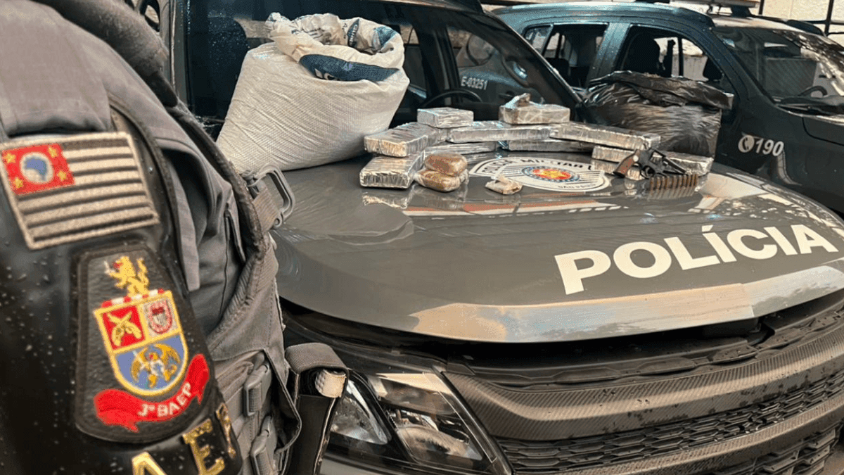 Homem é preso com mais de 25 kg de drogas em São José dos Campos