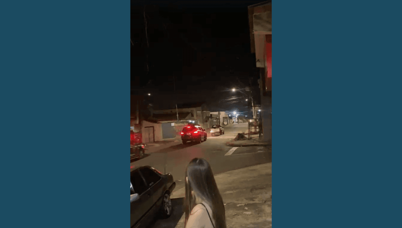 A perseguição terminou com o homem detido 