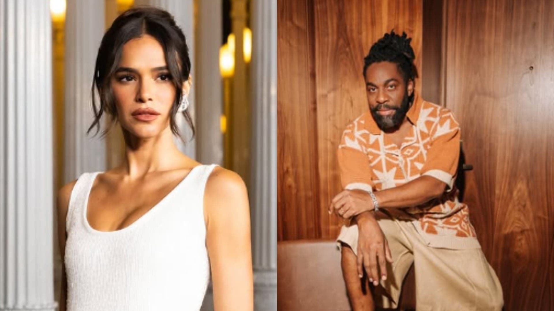 Bruna Marquezine e Lázaro Ramos