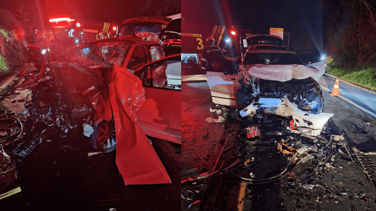 Acidente deixa dois mortos e nove feridos na Floriano Rodrigues Pinheiro