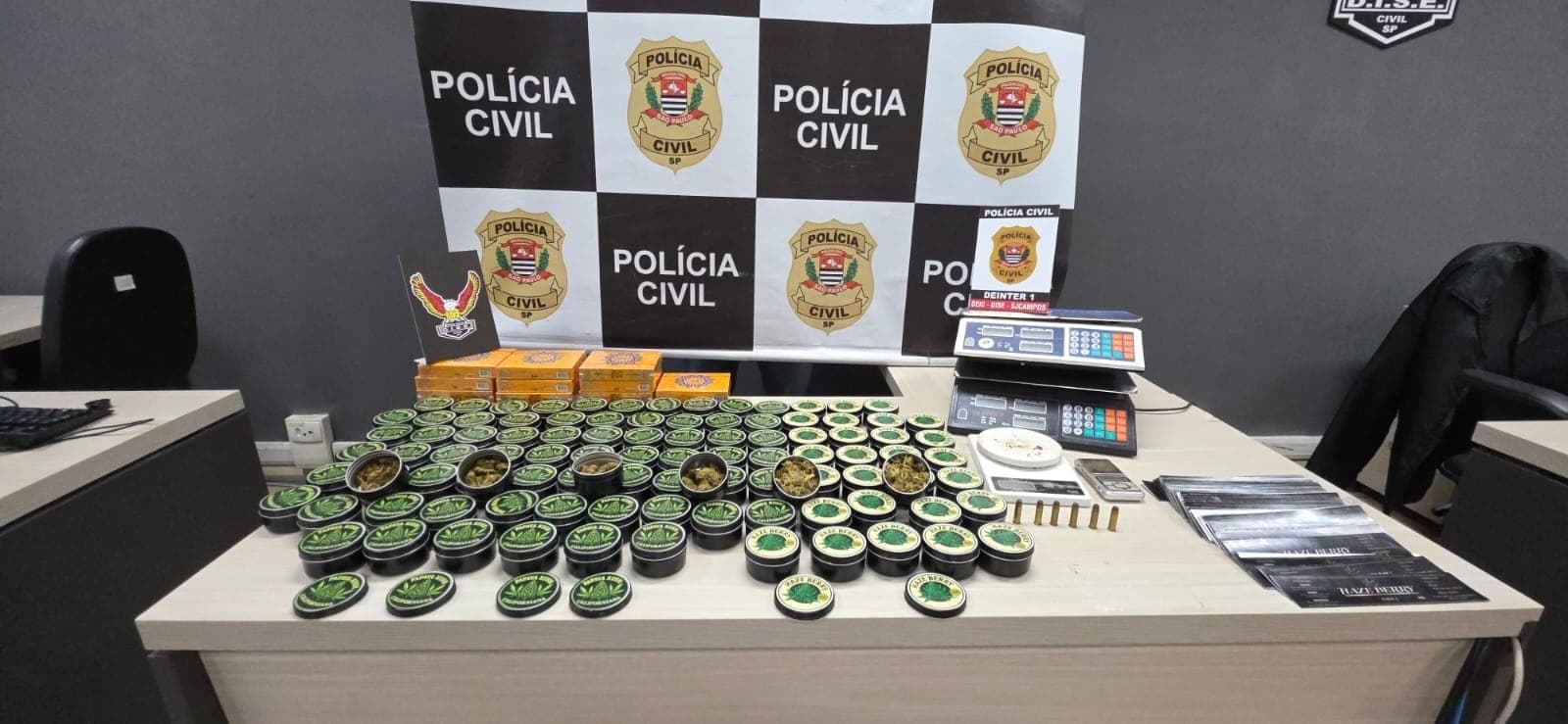 Homem é preso por vender drogas ‘gourmet’ por aplicativo em São José