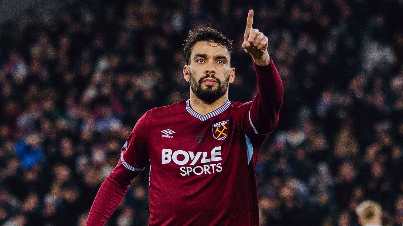 Lucas Paquetá em ação pelo West Ham