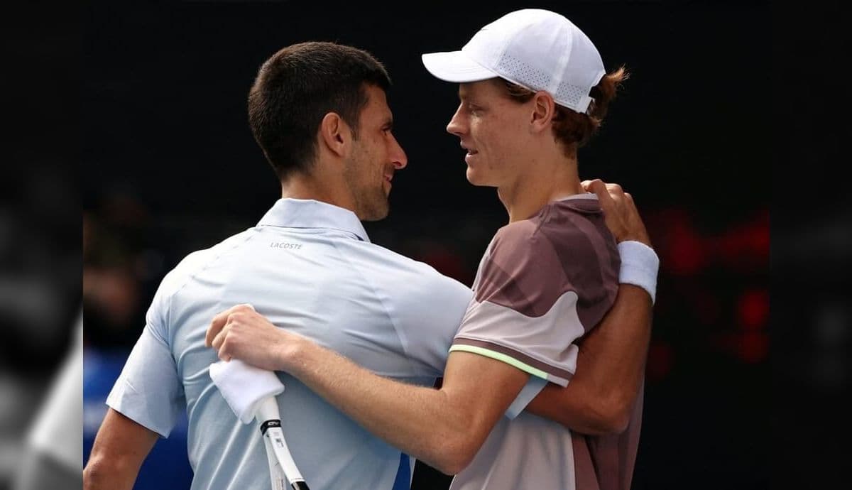 Novak Djokovic e Jannik Sinner