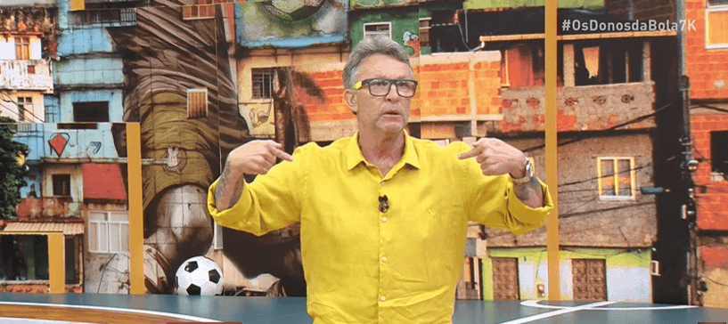 Craque Neto, no "Os Donos da Bola"