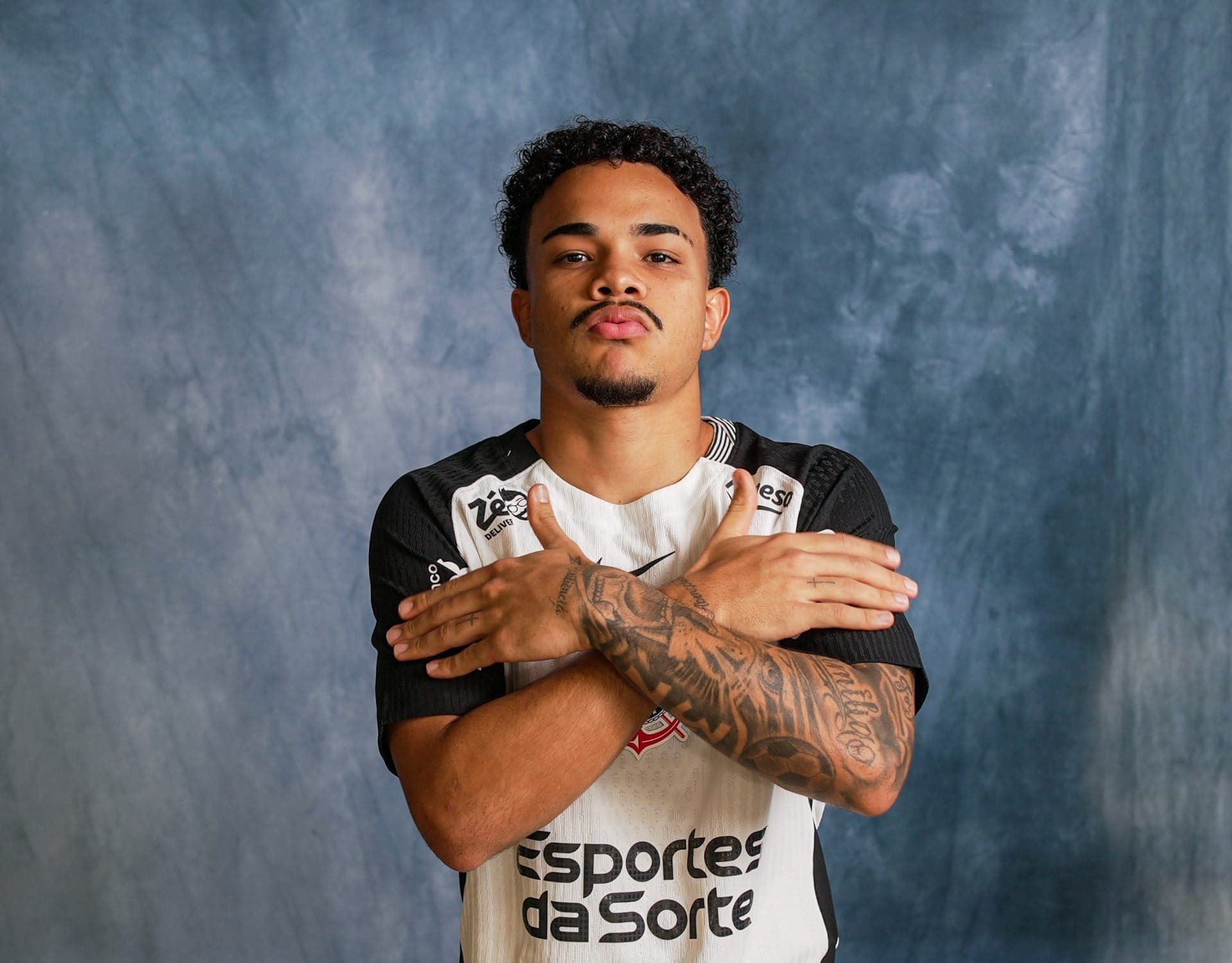 Kaio César, atacante recém-chegado e contratado pelo Corinthians