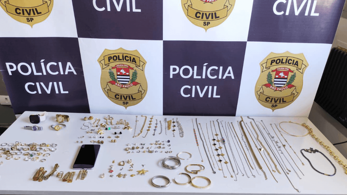 Empregada doméstica é investigada por furto de R$ 430 mil em joias em SJC