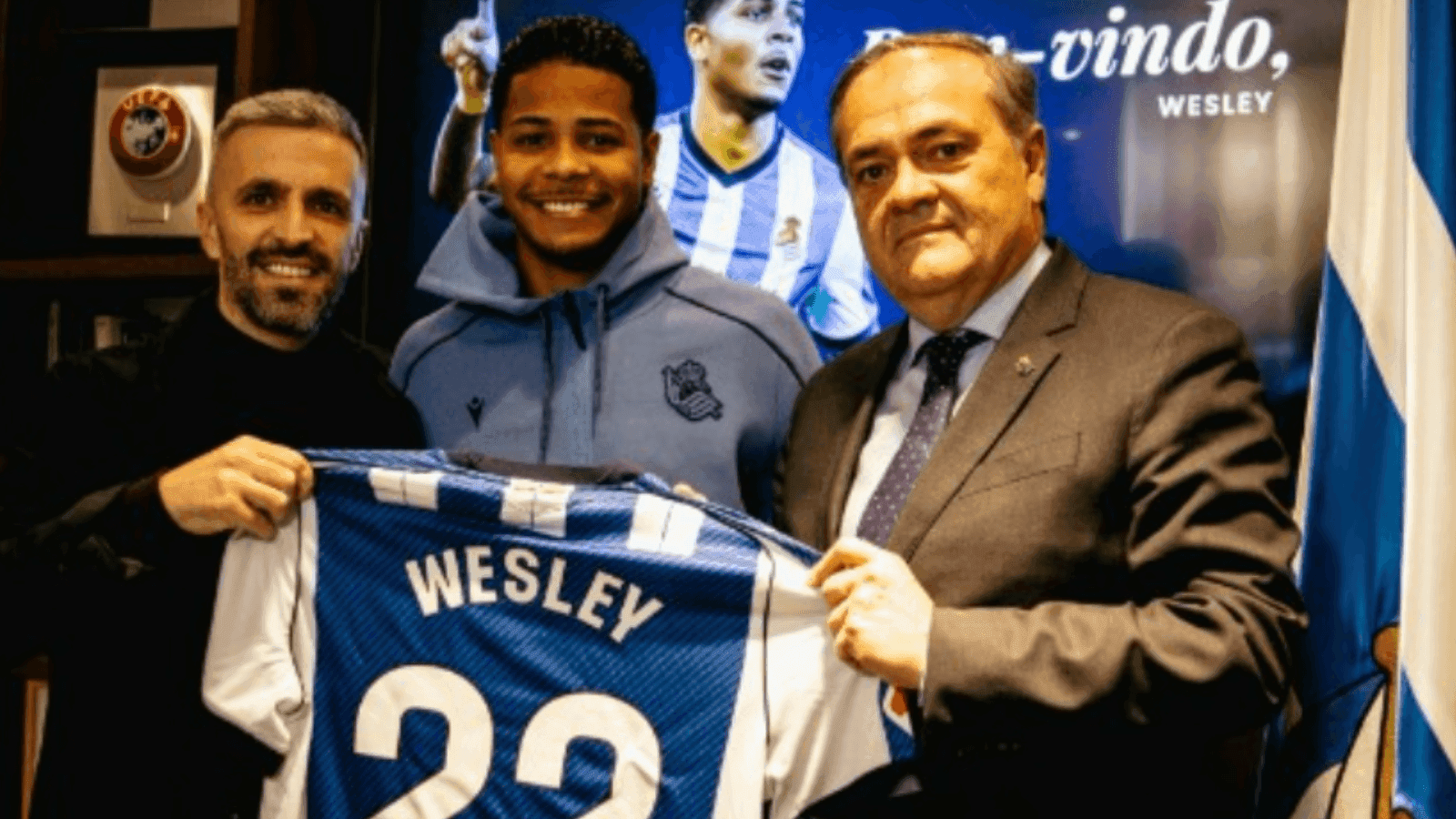 Wesley vira reforço do Real Sociedad